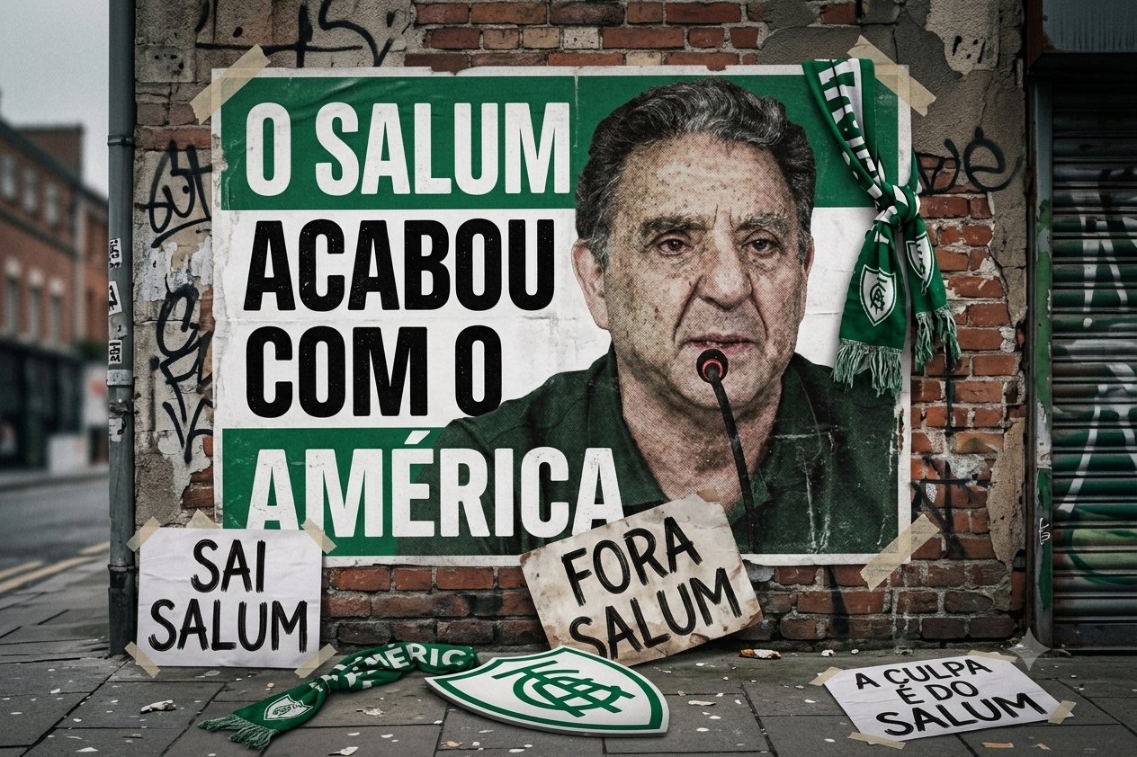 O Salum acabou com o América